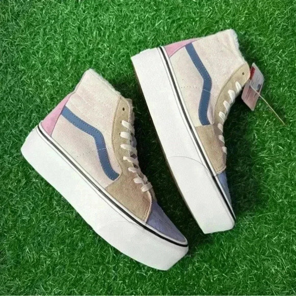 Vans Sk8 Hi Tapered Pastel Sherpa - Picture 2 of 9